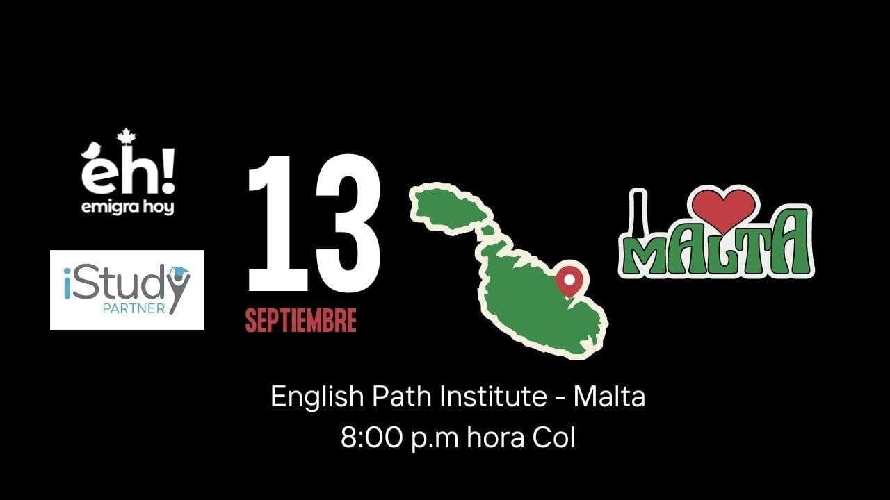 13 de septiembre: English Path Institute - Malta