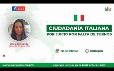 Ciudadanía Italiana por juicio por falta de turnos