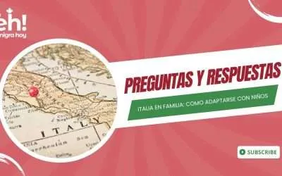 Emigrar a Italia: Como adaptarse con niños