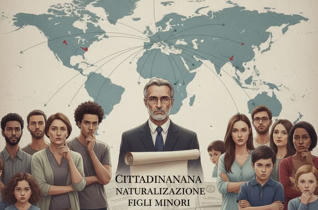 La ciudadanía italiana y los efectos de la naturalización en hijos menores: un tema que nos toca a todos